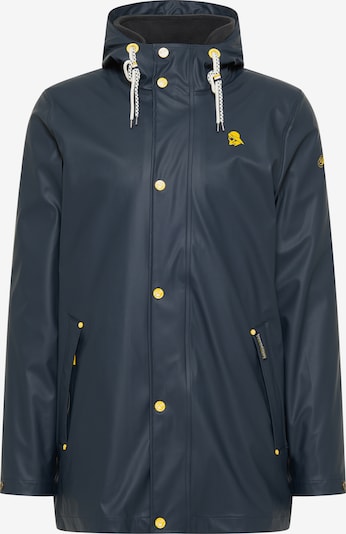 Schmuddelwedda Veste fonctionnelle en marine / jaune / blanc, Vue avec produit