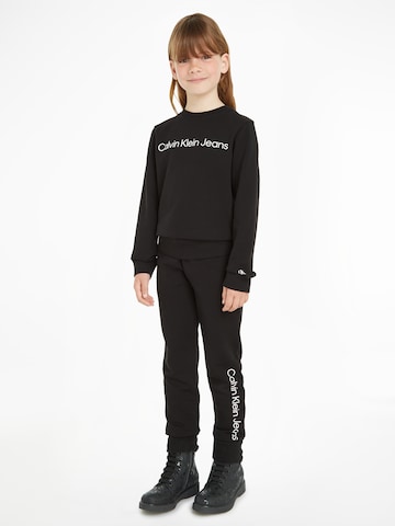 Tuta da jogging di Calvin Klein Jeans in nero