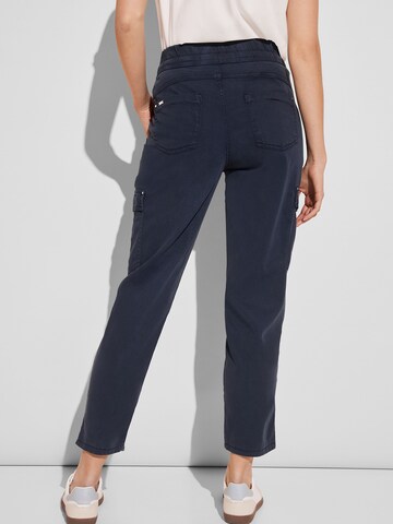 STREET ONE Loose fit Cargo Pants 'Bonny' in Blue