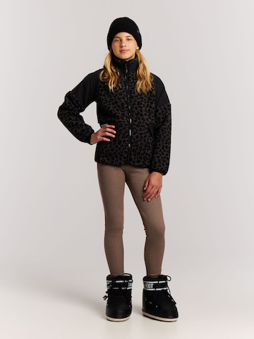 PROTEST Fleece jas 'PRTJohanna JR' in Zwart