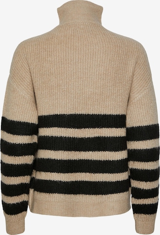 PIECES Pullover 'BROOKS' i beige