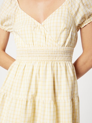 Robe HOLLISTER en jaune