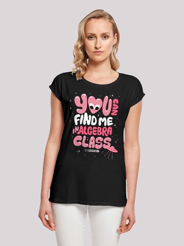 T-shirt 'Sex Education You can Find Me In Algebra Class Netflix TV Series' F4NT4STIC en noir : devant