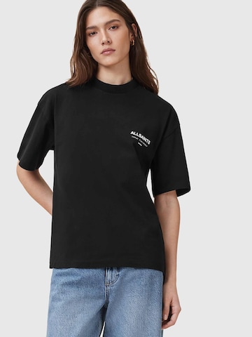 AllSaints Μπλουζάκι 'UNDERGROUND ETTA' σε μαύρο