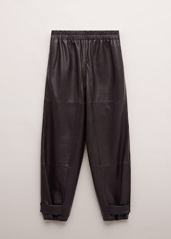 MANGO Barrel Pants 'Partago' in Red