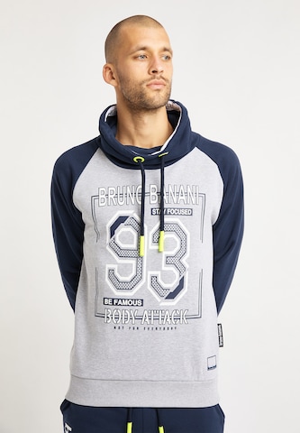 Sweat-shirt 'Freeman' BRUNO BANANI en bleu : devant