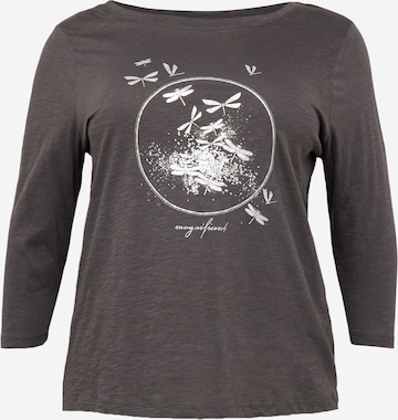 ONLY Carmakoma Shirt 'KITTA' in Grau: predná strana