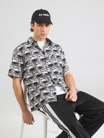 Iriedaily Comfort Fit Πουκάμισο 'Resorio' σε πράσινο: μπροστά