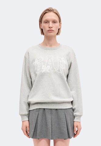 Sweat-shirt 'HERITAGE' GAP en gris : devant