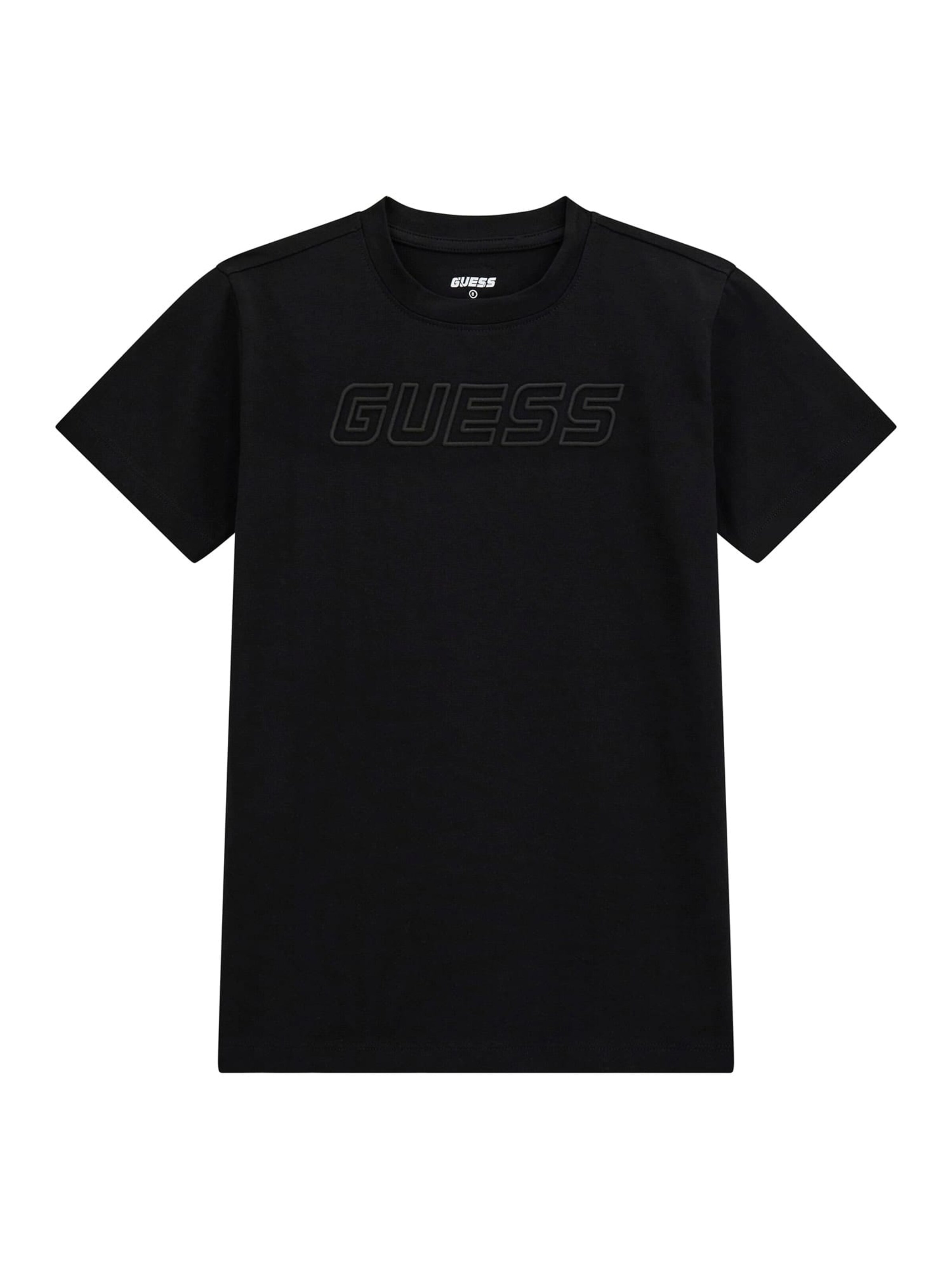 GUESS T-Shirt in Schwarz: Vorderseite