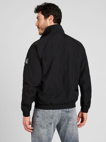 Calvin Klein Jeans Regular Übergangsjacke 'HARRINGTON' in Schwarz