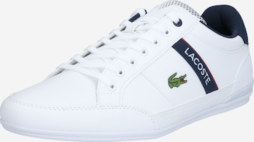 Baskets basses 'Chaymon' LACOSTE en blanc : devant