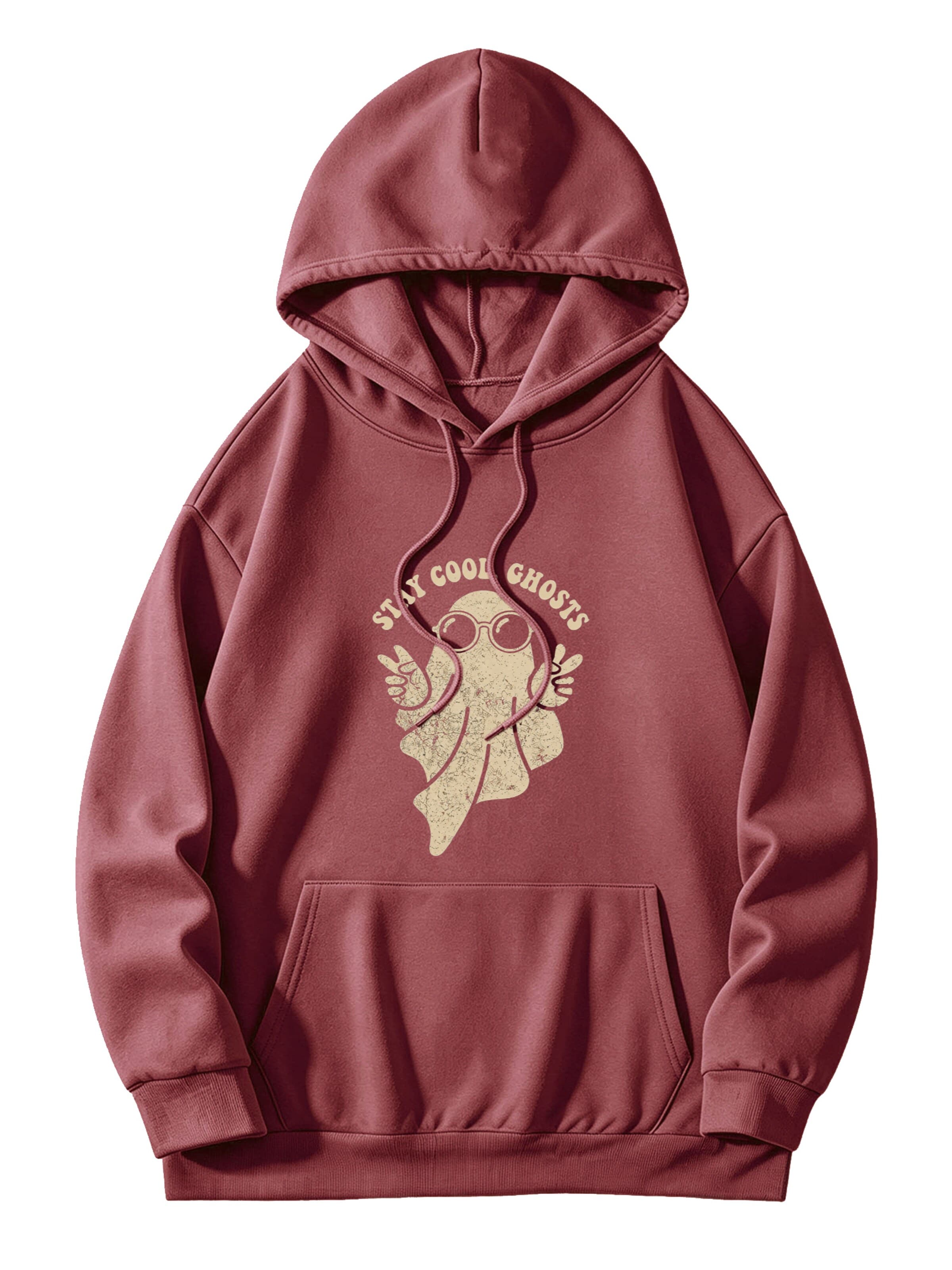 GORHEY Sweatshirt in Rood: voorkant