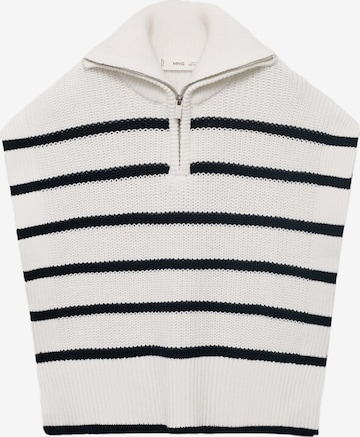 MANGO KIDS Neulepaita 'ELISE' värissä valkoinen: etupuoli