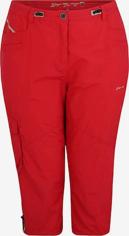 G.I.G.A. DX by killtec Outdoor Pants in Red: front