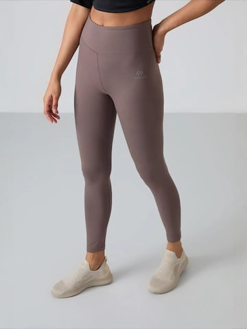 Tommy Life - Skinny Leggings 'Gamaschen' em cinzento
