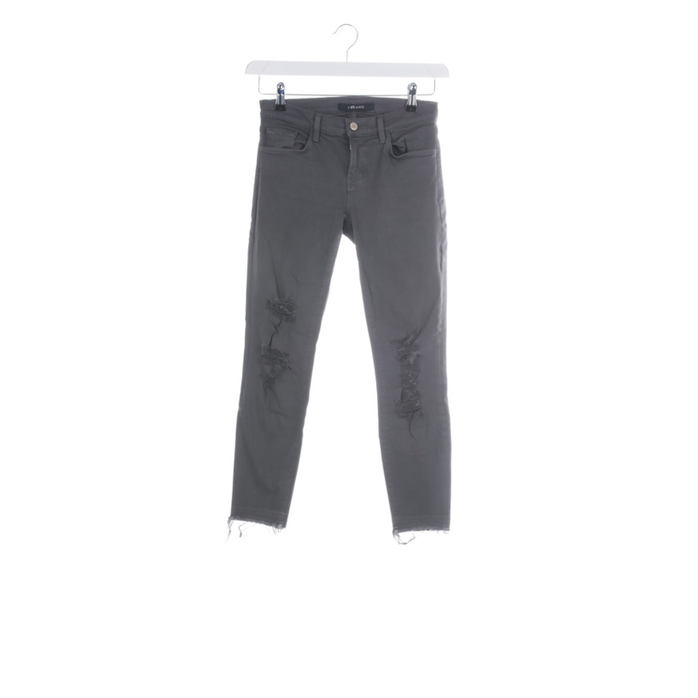 J Brand Jeans in 26 in Grey: front