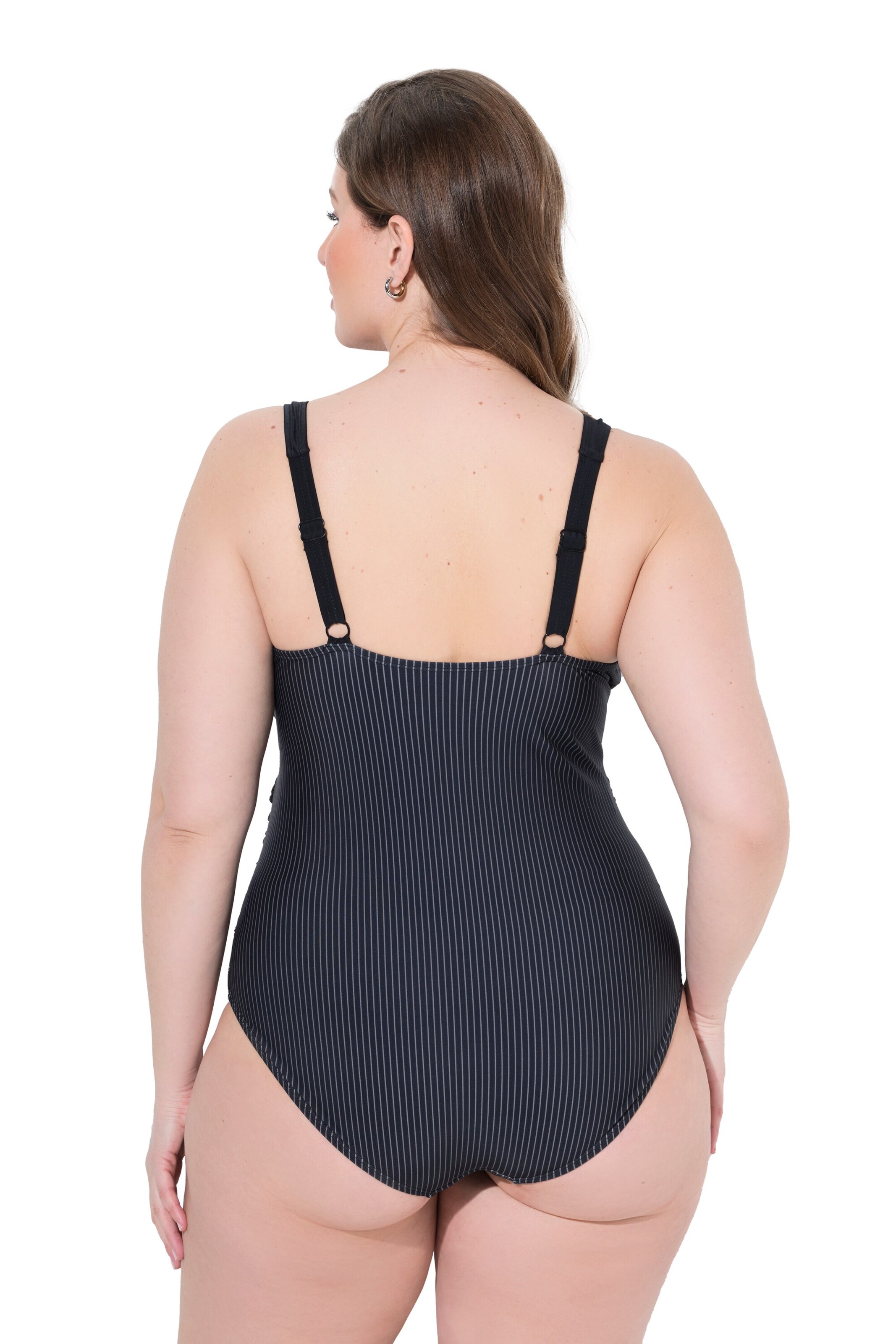 Ulla Popken Badpak in Zwart