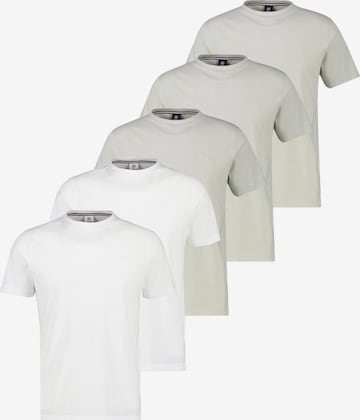 LERROS Shirt 'Basic' in Silber: Vorderseite