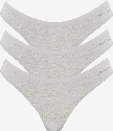 Organication Slip in Grau: Vorderseite