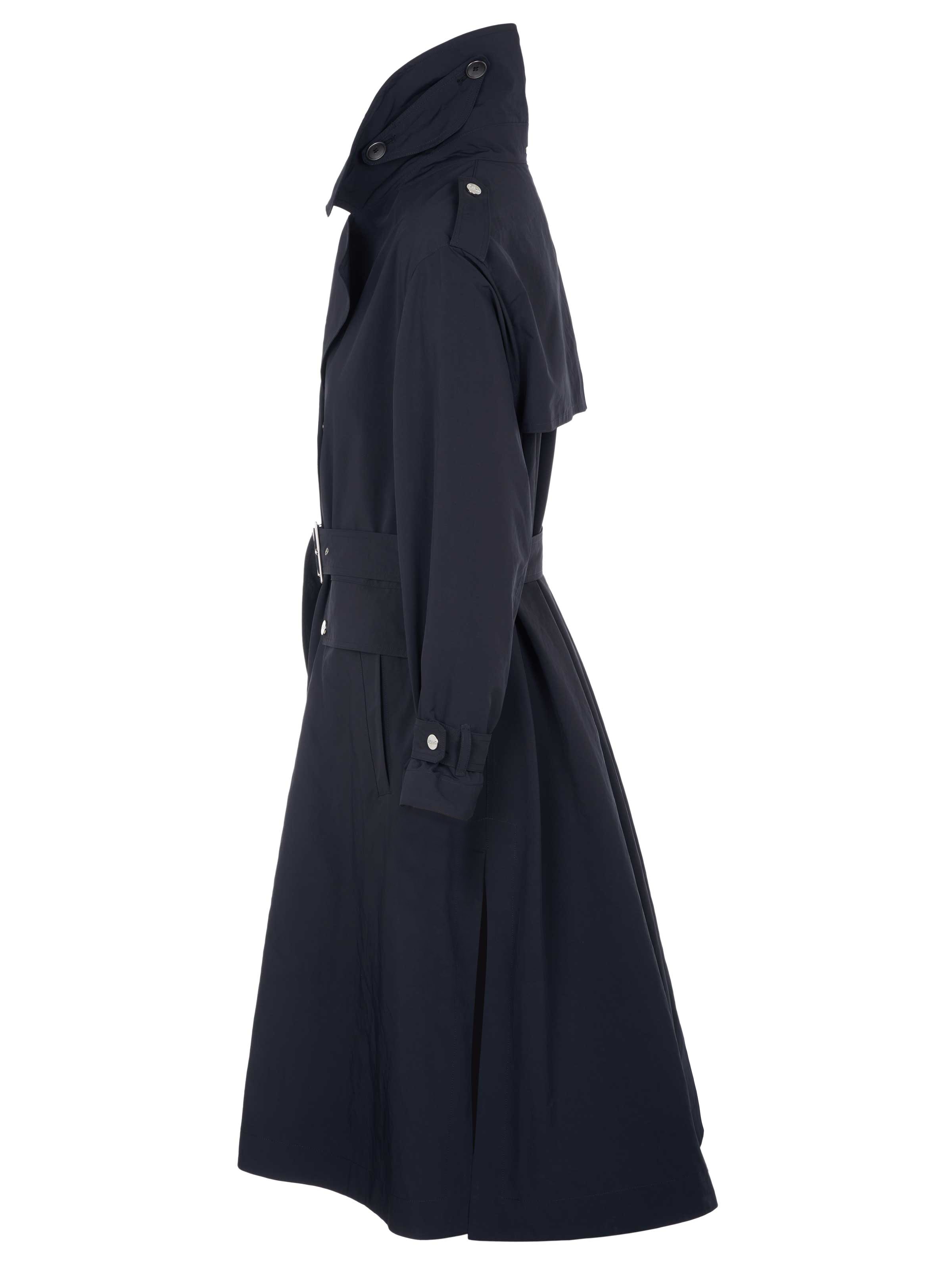Herno Between-Seasons Coat 'Herno Mantel' in Black