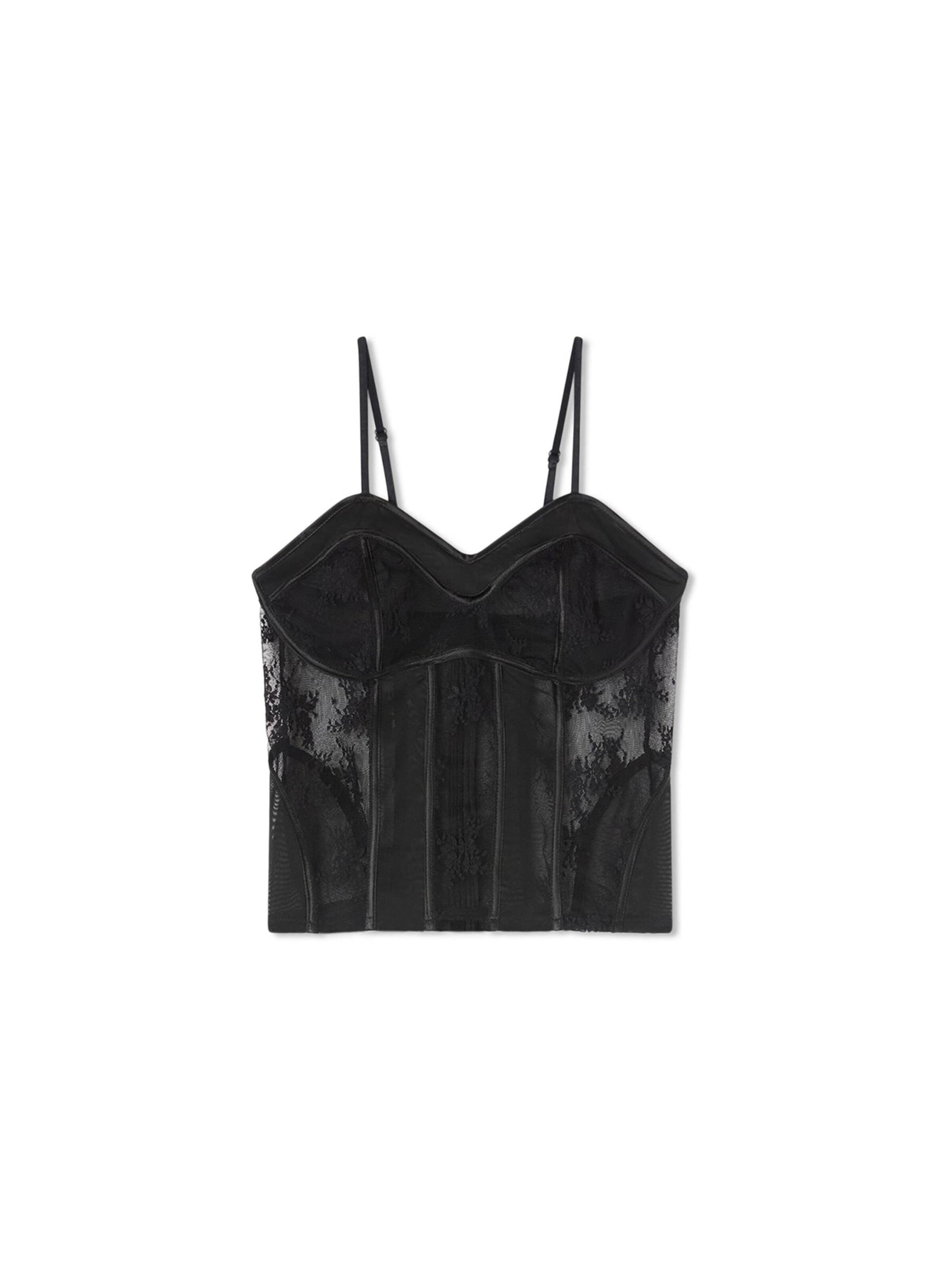 MOTIVI - Chaleco para traje en negro: frente