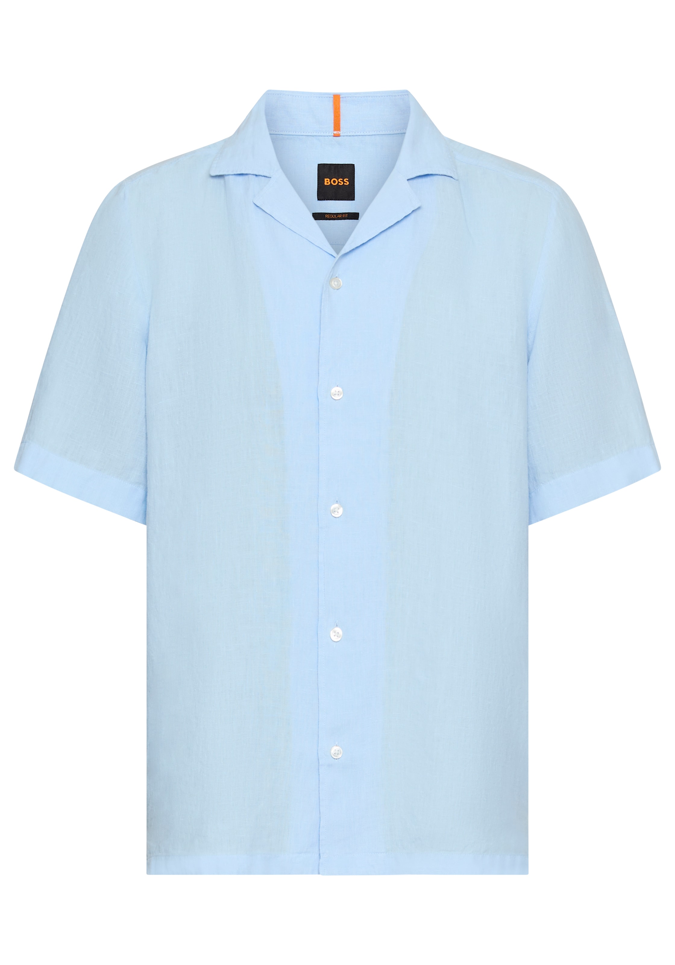 BOSS Regular Fit Hemd in Blau: Vorderseite