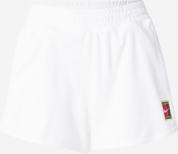 balta NIKE Laisvas Sportinės kelnės 'HERITAGE': priekis