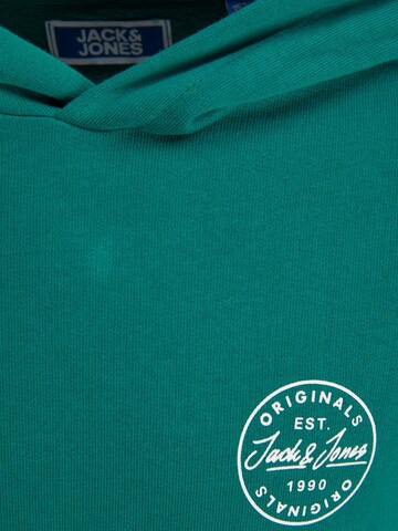 Jack & Jones Junior Sweatshirt 'SHARK' in Grün