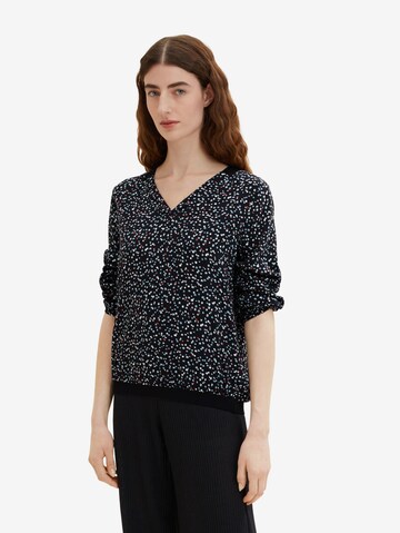 TOM TAILOR - Blusa en negro