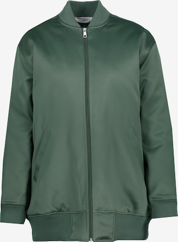 Studio Untold Between-Season Jacket in Green: front