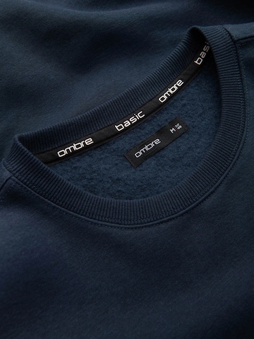 Ombre Sweatshirt 'OM-SSBN-0159' in Blauw