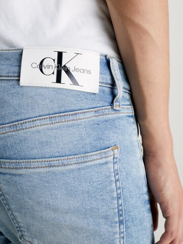 Calvin Klein Jeans Kitsas Teksapüksid 'SKINNY', värv sinine