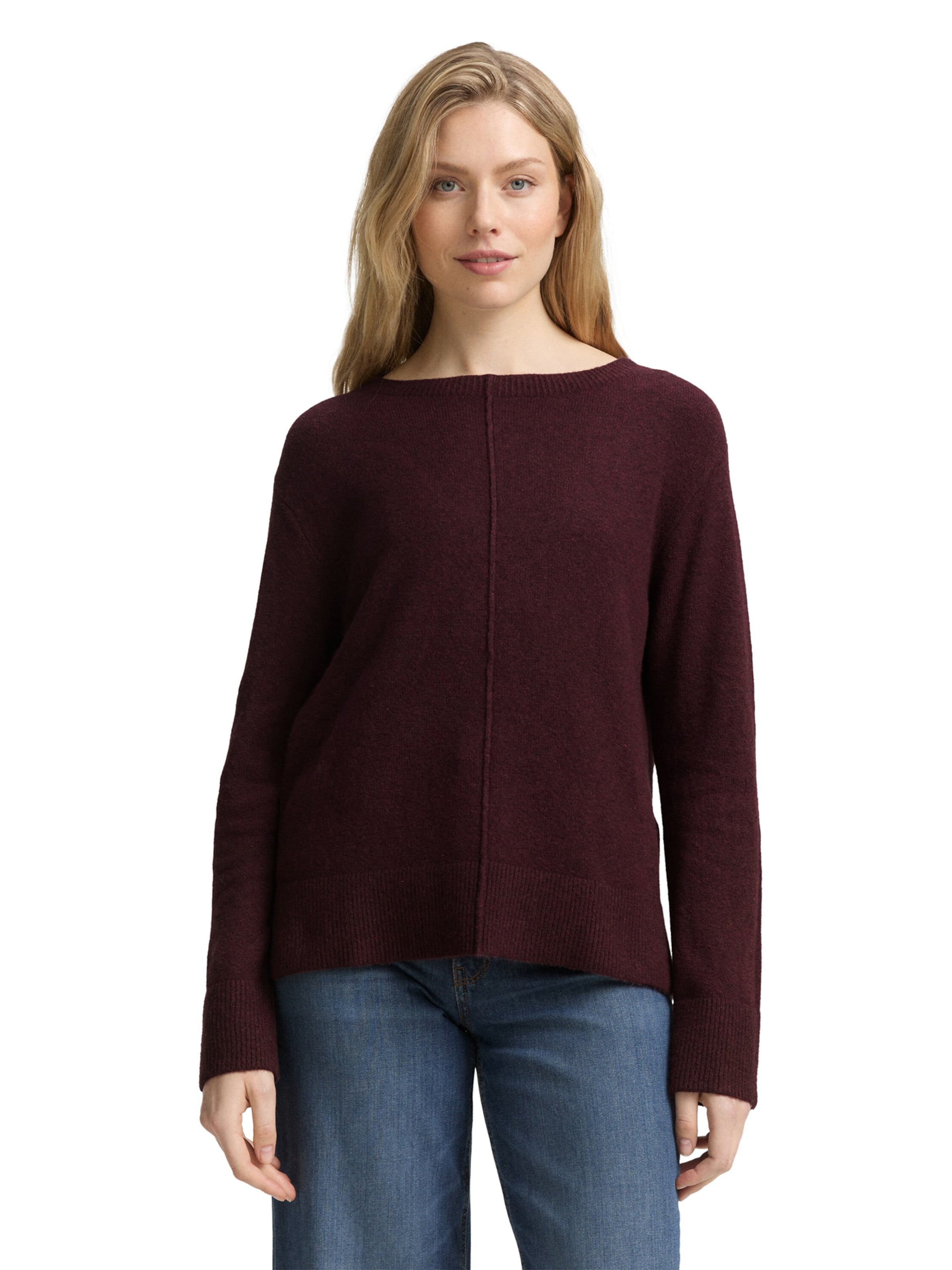 TOM TAILOR Pullover in Rot: Vorderseite