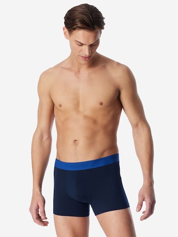 SCHIESSER Boxer shorts ' 95/5 Multi ' in Blue