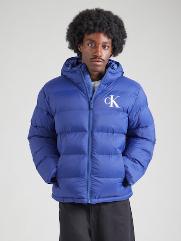 Veste d’hiver Calvin Klein Jeans en bleu : devant