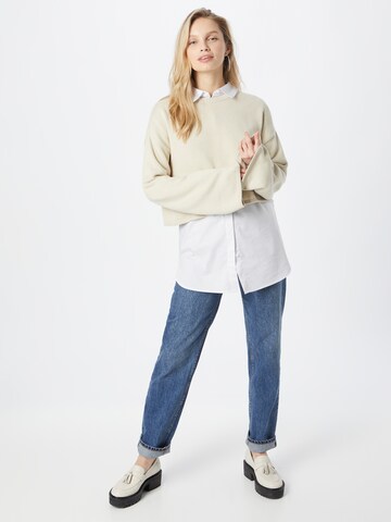 Monki - Jersey en blanco