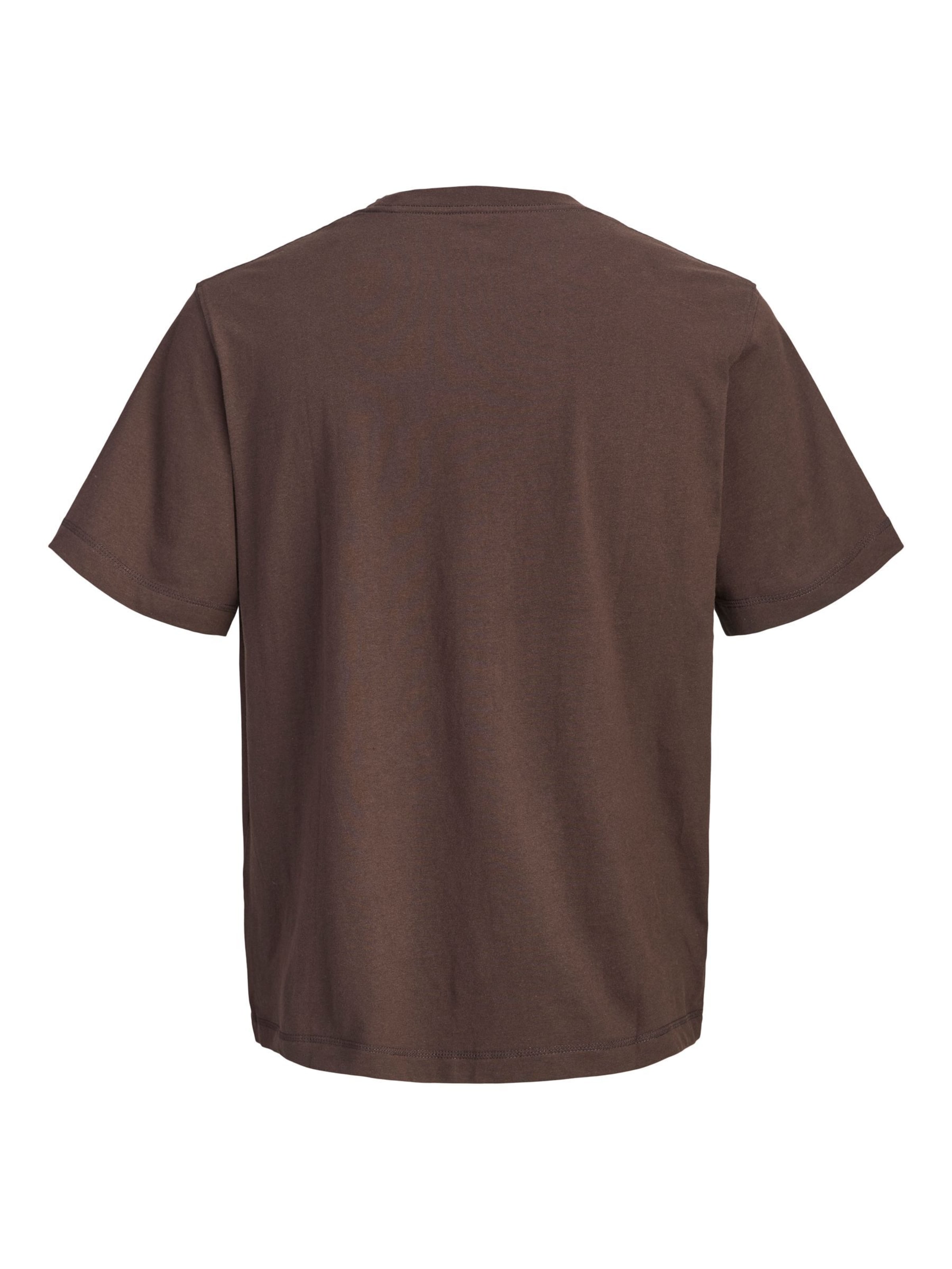 Jack & Jones Plus Shirt in Brown