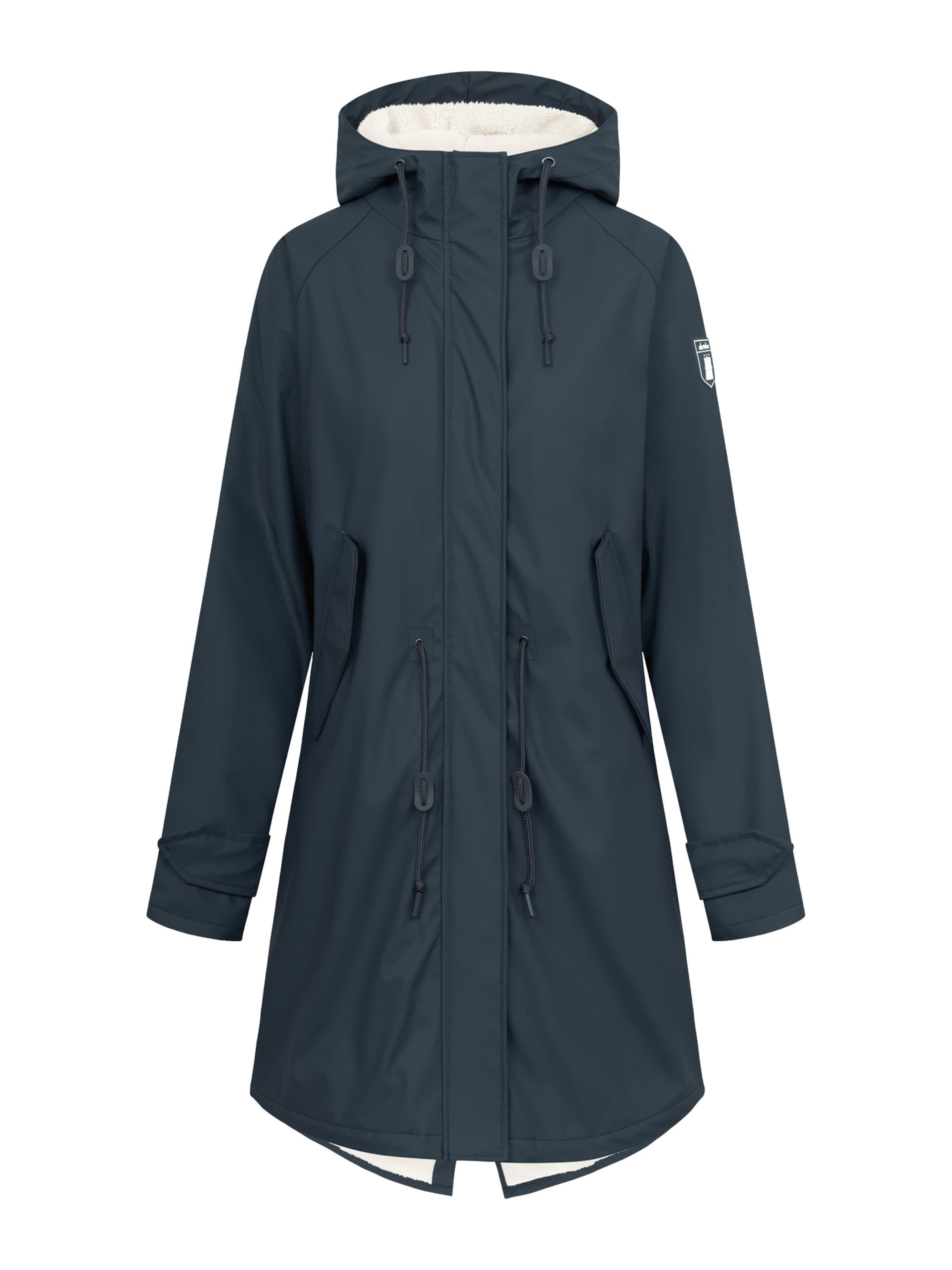 Derbe Λειτουργικό παλτό 'Friese Tidaholm' σε μπλε: μπροστά