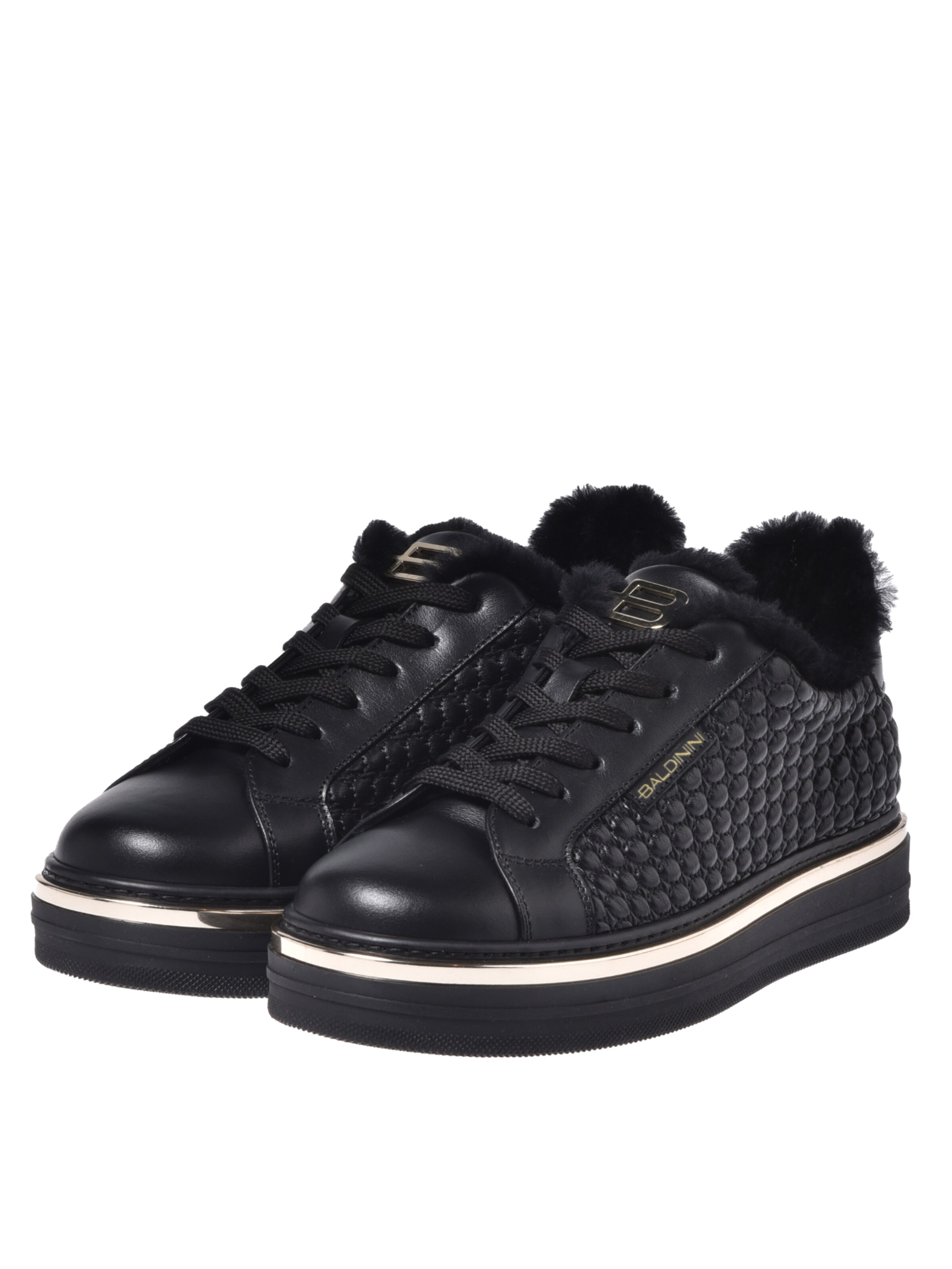 BALDININI Sneakers laag in Zwart