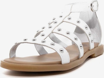 Nero Giardini Sandals 'Porto Bianco' in White: front