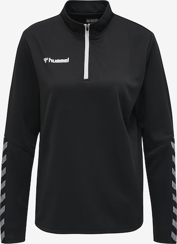 Hummel Sports sweatshirt 'Authentic' in Black: front