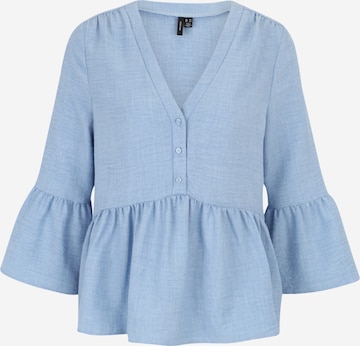 Vero Moda Tall Bluza 'VMMELONY' | modra barva: sprednja stran
