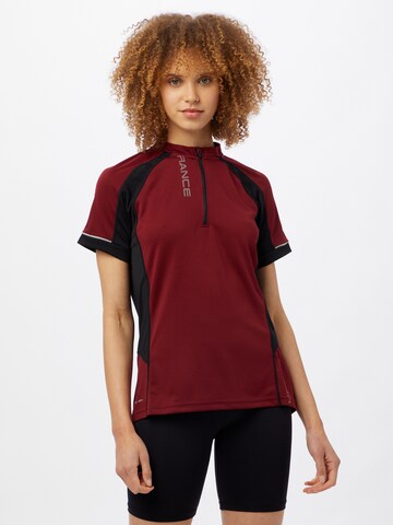 ENDURANCE Performance Shirt 'Java' in Red: front