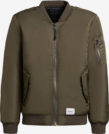 Veste mi-saison 'Adon' khujo en vert : devant