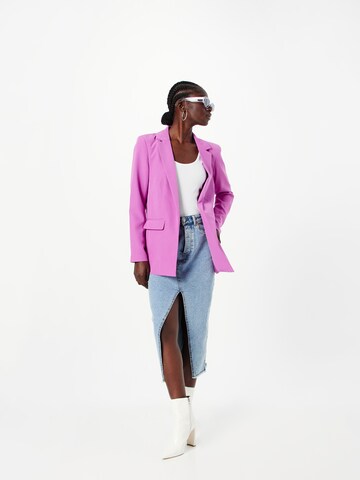 PIECES Blazers 'PCBOZZY' in Lila
