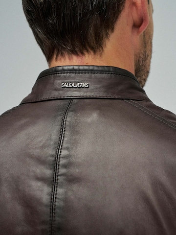 Salsa Jeans Tussenjas in Bruin