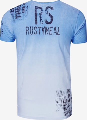 Rusty Neal T-Shirt in Blau