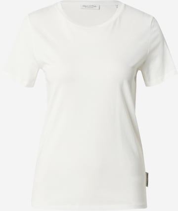 T-shirt Marc O'Polo en beige : devant