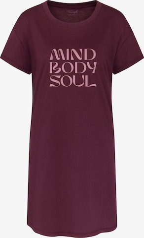 Chemise de nuit TRIUMPH en rouge : devant